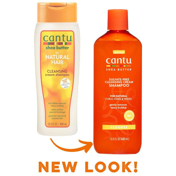 Cantu Shea Butter for Natural Hair Cleansing Cream Champú - Curly Stop