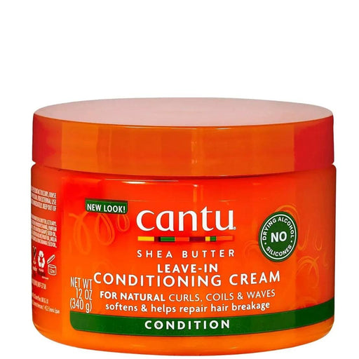 Cantu Shea Butter for Natural Hair Leave-In Conditioning Cream 340g - Curly Stop