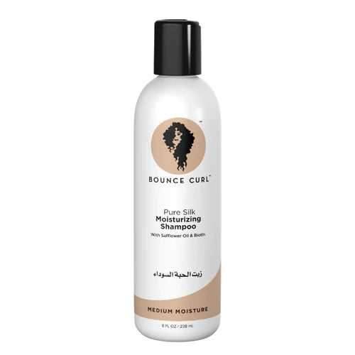 Bounce Curl Pure Silk Moisturizing Champú 238ml - Curly Stop