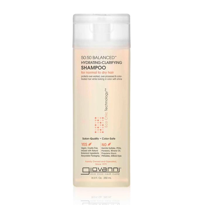 Giovanni 50:50 Balanced Hydrating-Clarifying Champú - Curly Stop
