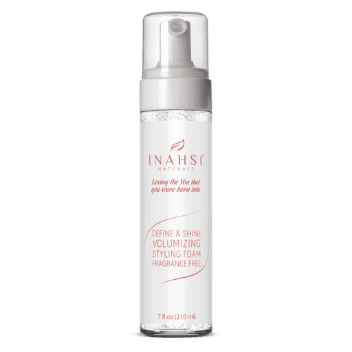 Inahsi Naturals Define & Shine Volumizing Styling Foam - Curly Stop