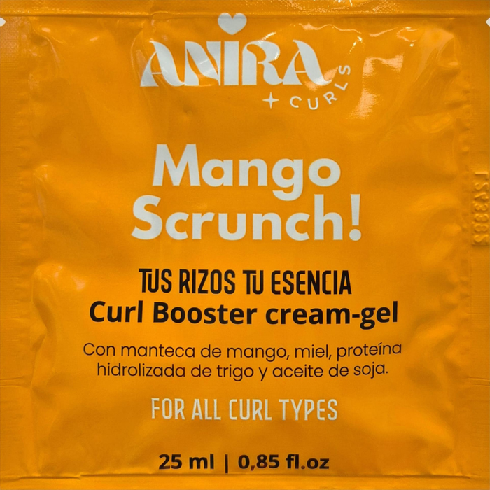 Anira Curls Mango Scrunch Creme-Gel Intensificador de Cachos 150ml