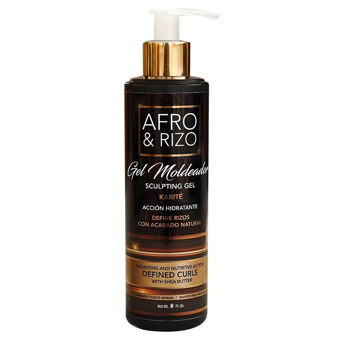 Gel modelador afro e cachos