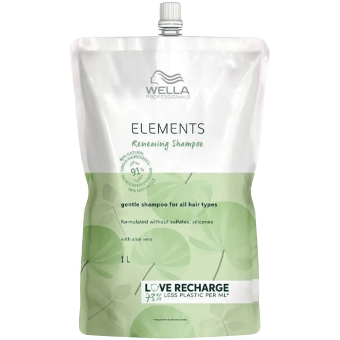 Wella Elements Renewing Shampoo 1000ml Nuevo Formato Refill