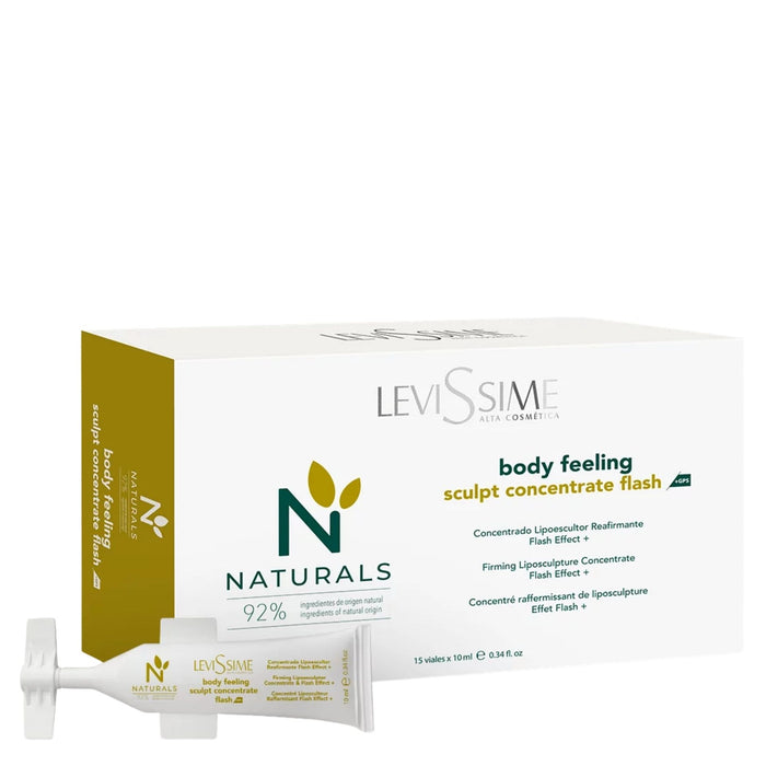 Levissime Naturals Body Feeling Sculpt Concentrate Flash 14x10ml