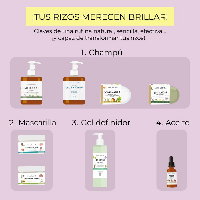 Alma Secret Gel Definidor de Rizos Ocean Curl 250ml