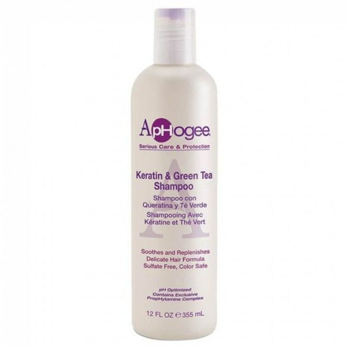 ApHogee Kertine & Green Tea Shampoo 355ml