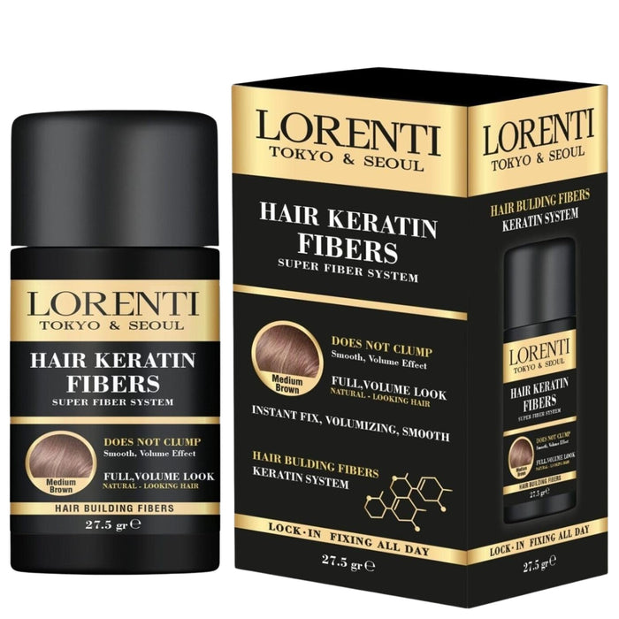 Lorenti Hair Keratin Fibers 27.5Gr Black
