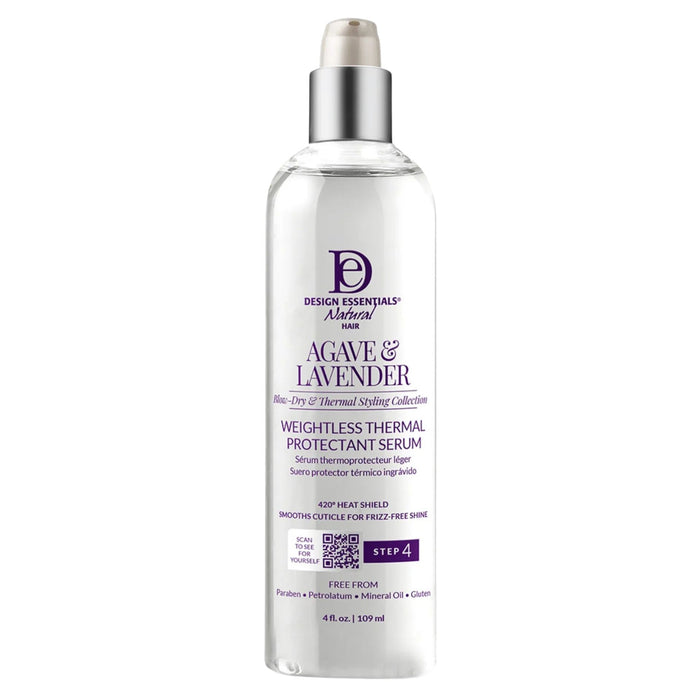 Design Essentials Agave & Lav. Thermal Protecting Serum 4oz