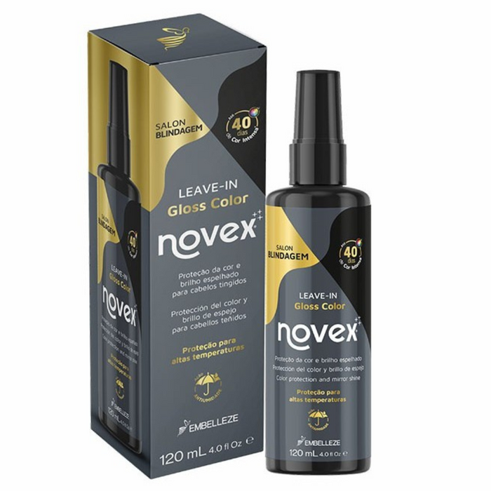 Novex Salon Blindagem Leave-In Gloss Color 120ml