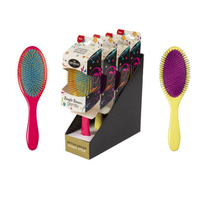 Expositor Denman Tamer Tangle (2 Rosa Y 2 Amarillo)