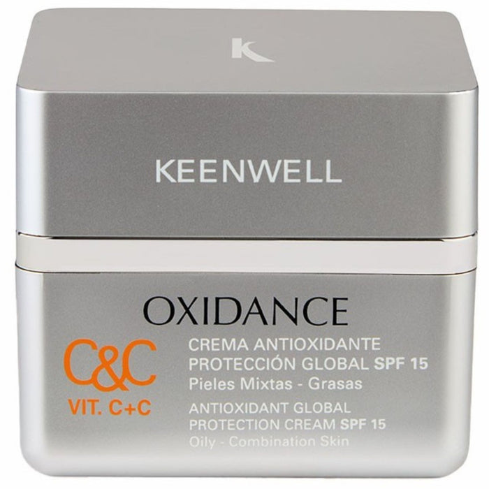 Keenwell Oxidance Crema Antioxidante Proteccion Global Spg15 Vit. C + C Pieles Mixtas Grasas 50ml