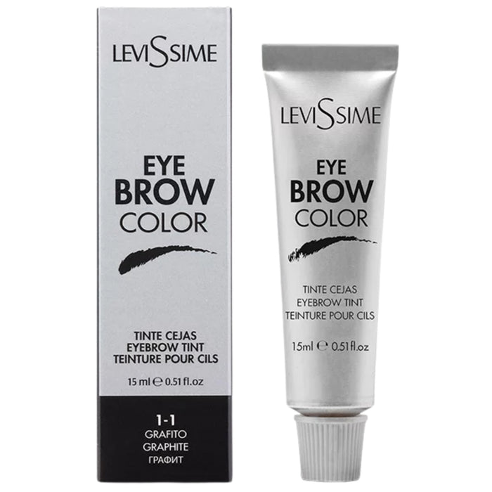 Levissime Eye Brow Color Tinte Cejas 1-1 Grafito 15ml