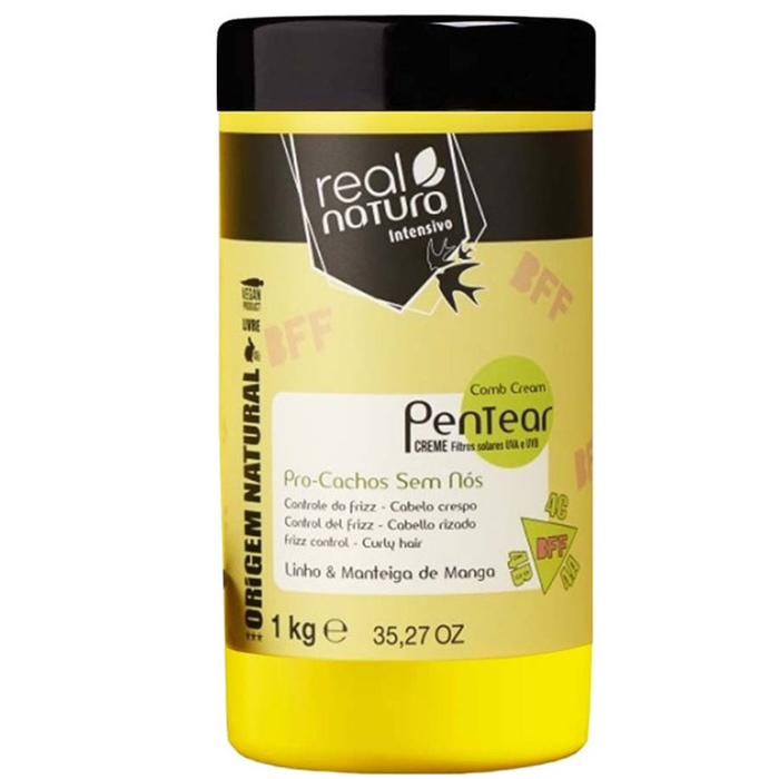 Real Natura Creme de Pentear Pro-Cachos Sem Nós 1kg