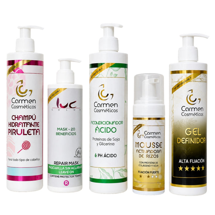 Pack Carmen Cosméticos Hidratación y Definición Completa