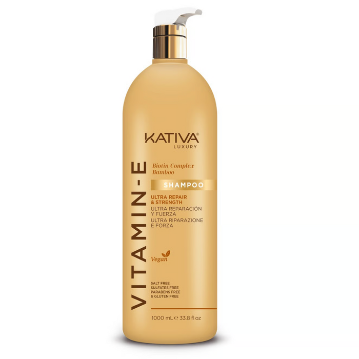 Kativa Vitamin-E Biotin Complex Bamboo Shampoo 1000ml