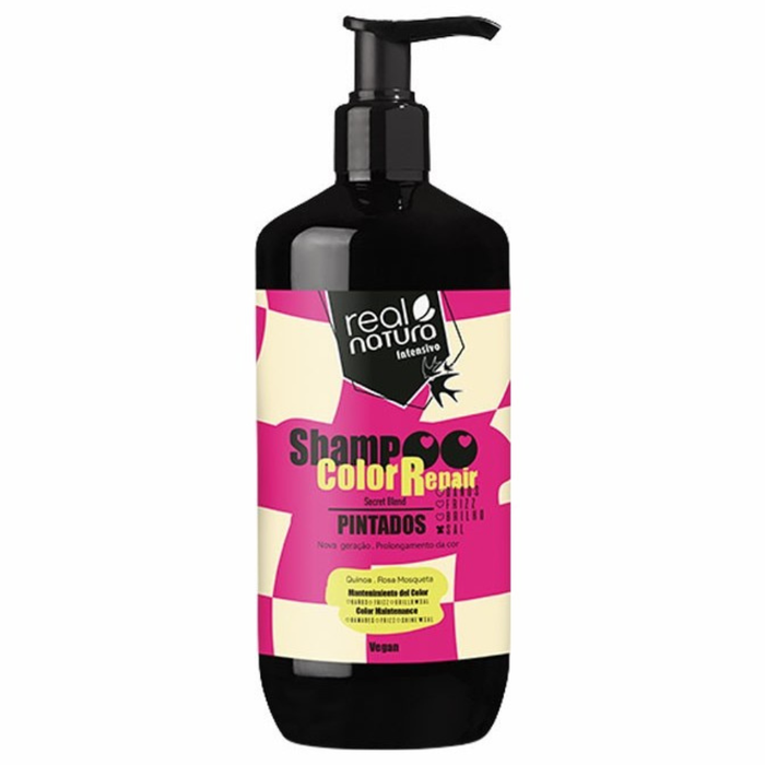 Real Natura Champô Sem Sal Color Repair 500ml