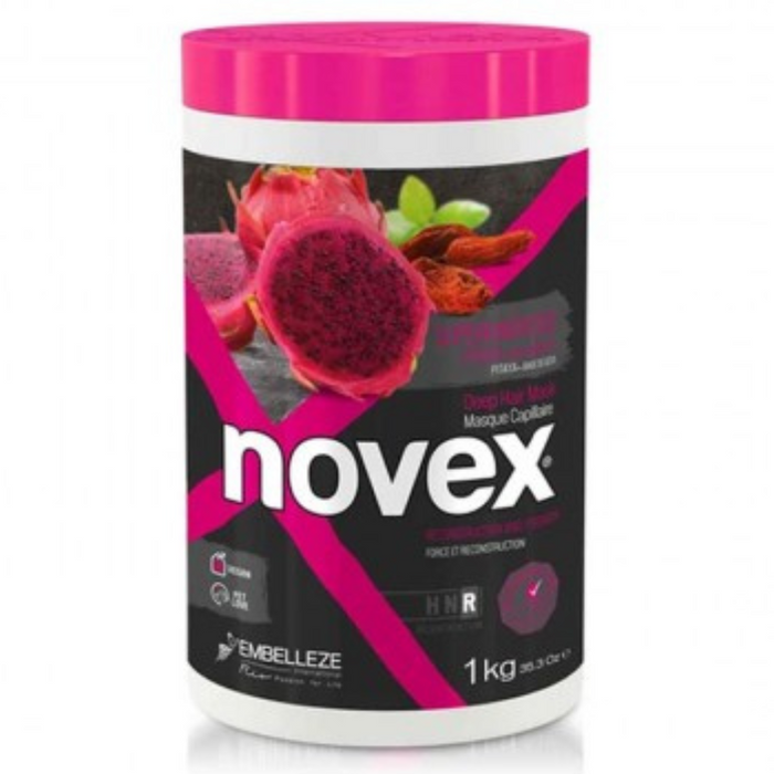 Novex Superhairfood Pitaya & Goji Deep Hair Mask Reconstruction And Strength 1kg