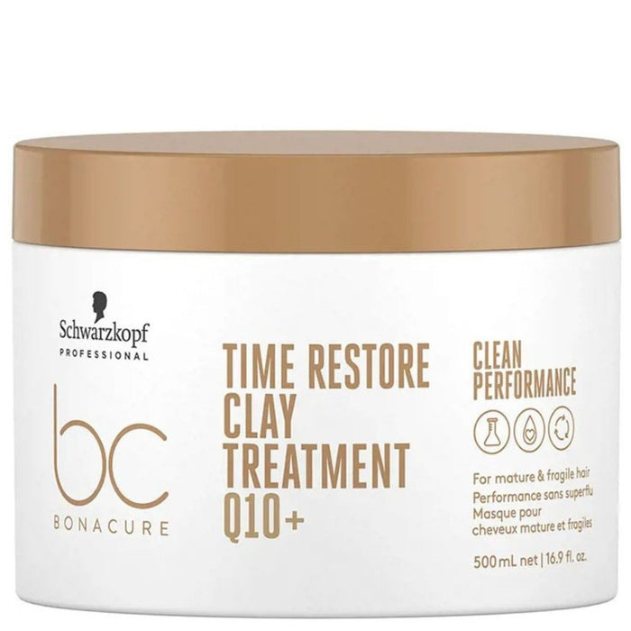 Schwarzkopf BC Time Restore Clay Treatment Q10+ 500ml