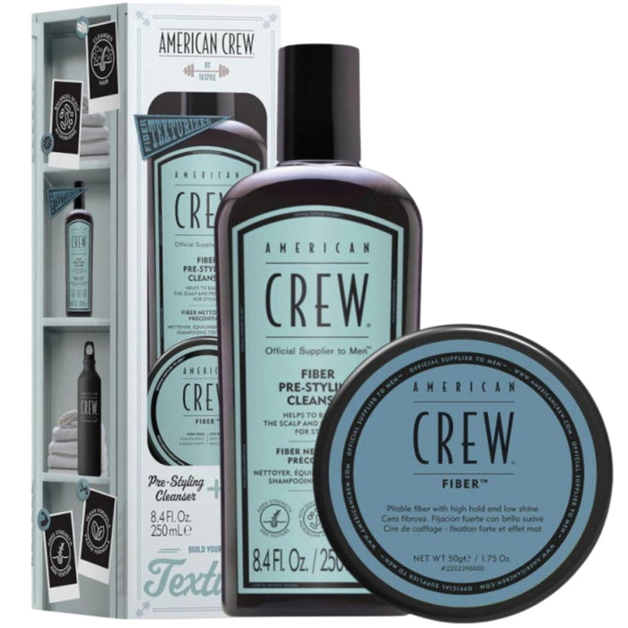 American Crew Fiber Duo Pre-Peinado + Fibra