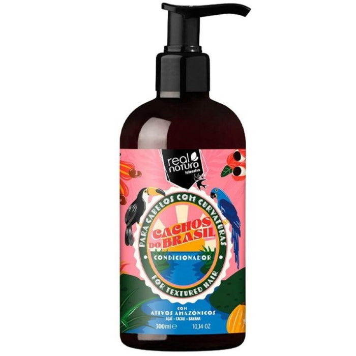 Real Natura Condicionador Cachos Do Brasil 300ml