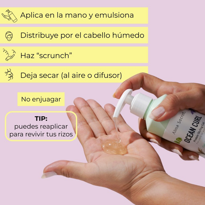 Alma Secret Gel Definidor de Rizos Ocean Curl 250ml