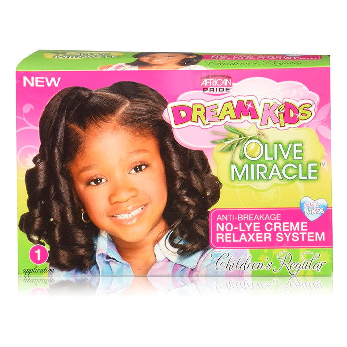 African Pride Dream Kids Relaxer Kit Regular
