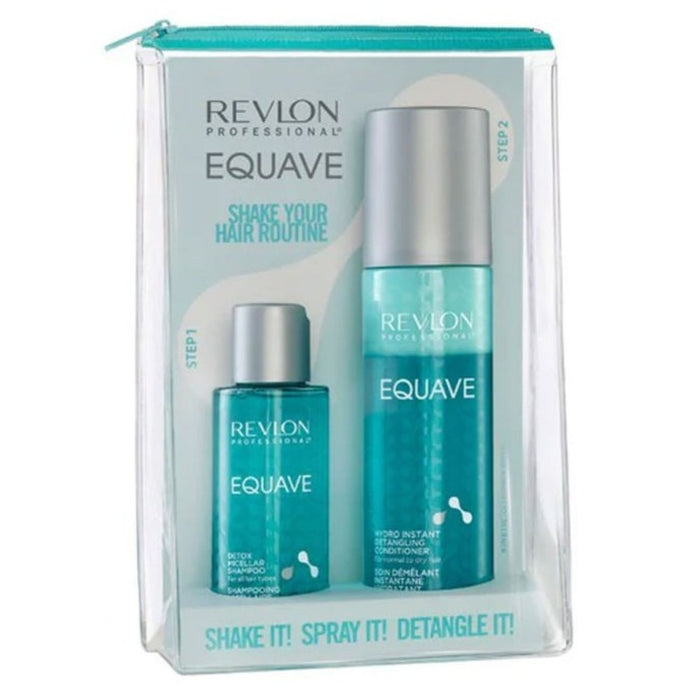 Revlon Pack Equave (Detox Shampoo 100ml + Hydro Detangling Conditioner 200ml)