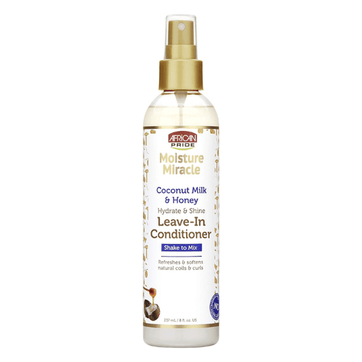 African Pride Moisture Miracle Leave-In Spray 8oz - Curly Stop