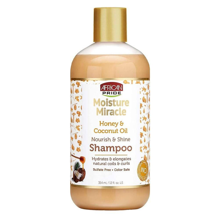 African Pride Moisture Miracle Shampoo 354ml - Curly Stop