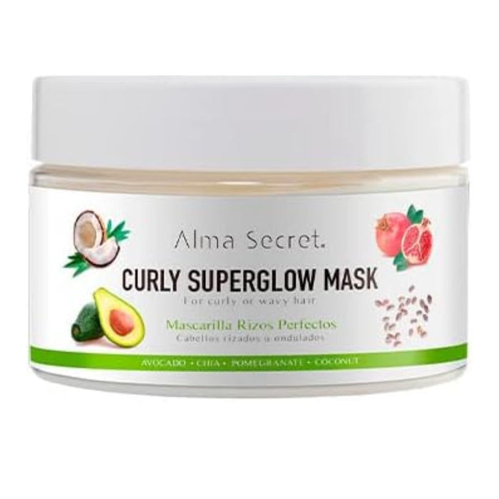 Alma Secret Curly Superglow Mascarilla 250ml - Curly Stop