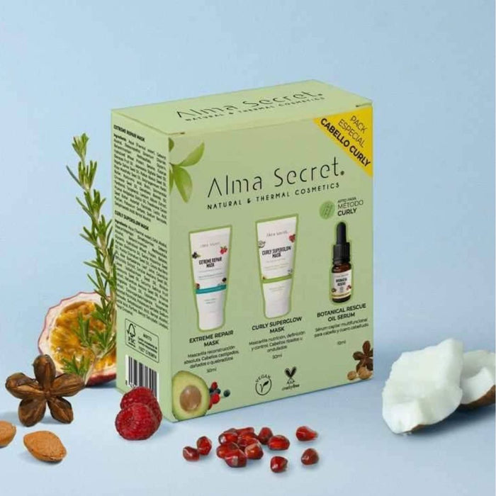 Alma Secret Pack Regalo Minis: Curly & Extreme & Botanical Rescue - Curly Stop