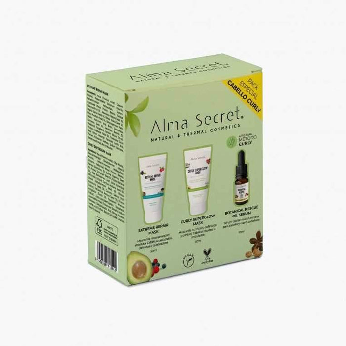 Alma Secret Pack Regalo Minis: Curly & Extreme & Botanical Rescue - Curly Stop