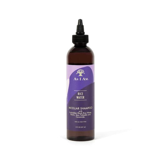 As I Am Rice Water Miscellar Champú 237ml - Curly Stop