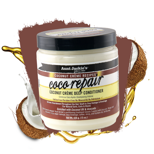 Aunt Jackie´s Coco Repair Deep Conditioner 426g - Curly Stop