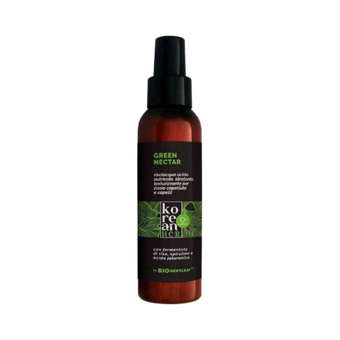 Bio Gentleaf Korean HCR Green Nectar Anti-Frizz, Acid Rinse, Heat Protector 100ml - Curly Stop