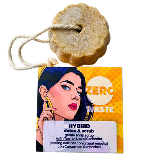 BioGentleaf Zero Wasted Hybrid Detox & Scrub Shampoo Bar 60gr - Curly Stop