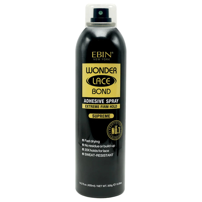 Ebin Wonder Lace Bond Spray Extra Firm Hold Supreme