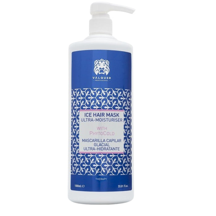 Valquer Mascarilla Capilar Glacial Ultra-Hidratante Zero 1000ml