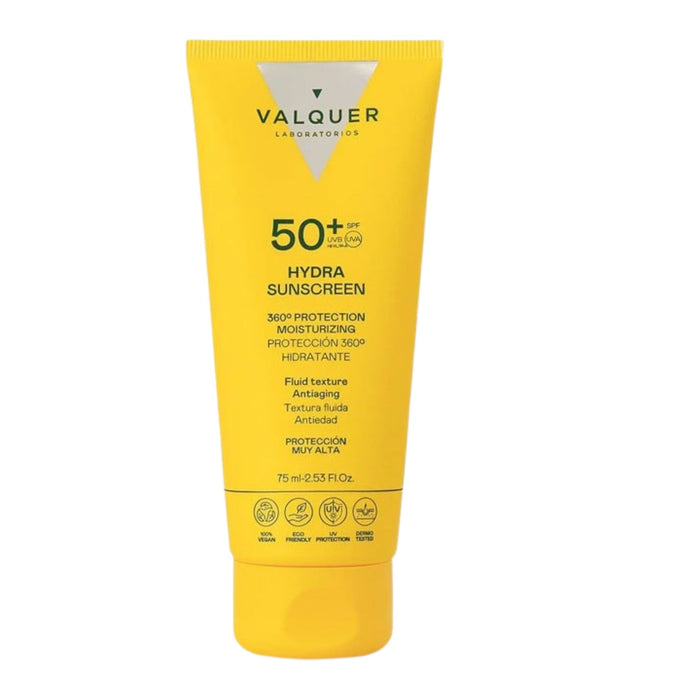 Valquer Protector Facial 50+ Hydra Sunscreen 75 ml