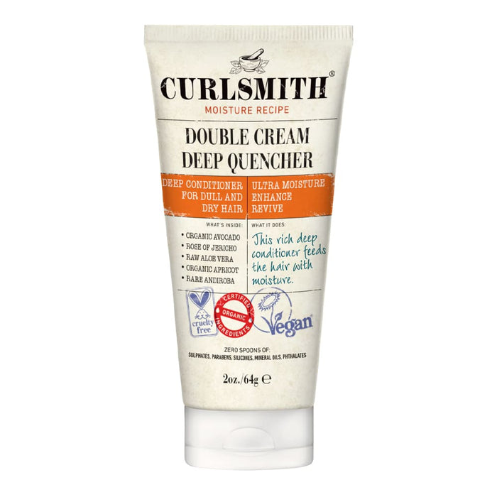 Curlsmith Moisture Recipes Double Cream Deep Quencher 64g - Curly Stop