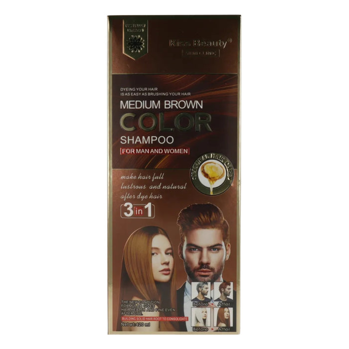 Kiss Beauty 3-in-1 Color Shampoo 420ml