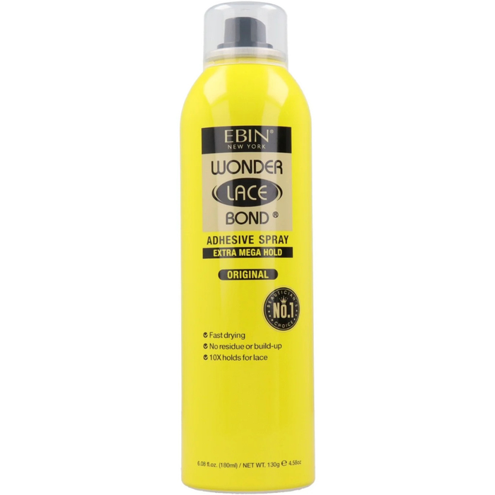 Ebin Wonder Lace Bond Spray Extra Mega Hold Original 180ml