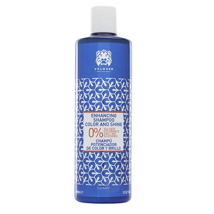 Valquer Champu Potenciador De Color Y Brillo Zero 400ml