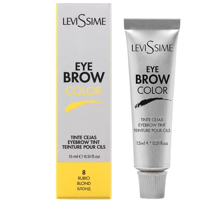 Levissime Eye Brow Color Tinte Cejas 8 Rubio 15ml