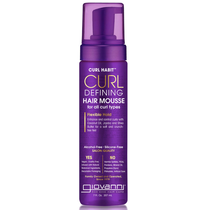 Giovanni Curl Habit Curl Defining Hair Mousse 207ml