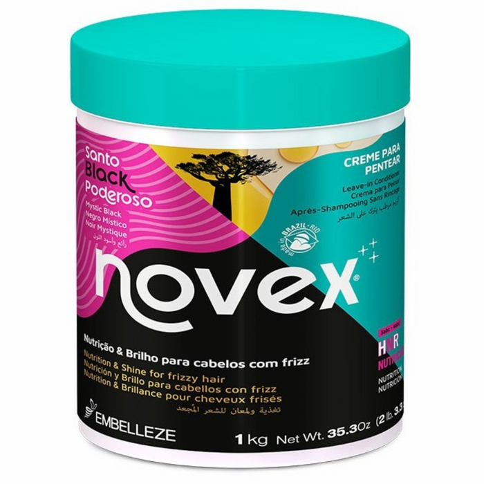 Novex Santo Black Poderoso Conditioning Cream 1kg