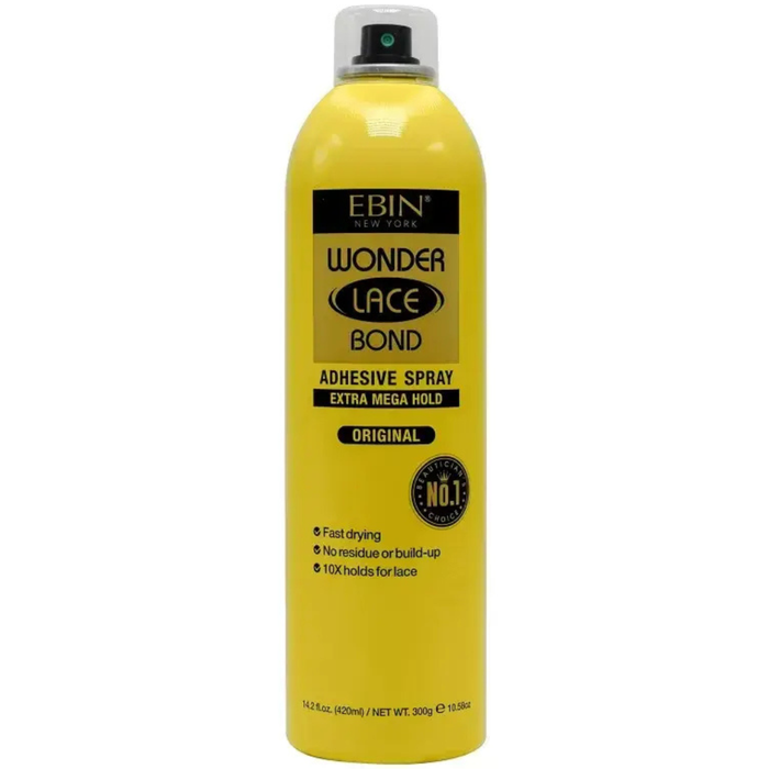 Ebin Wonder Lace Bond Spray Extra Mega Hold Original 180ml