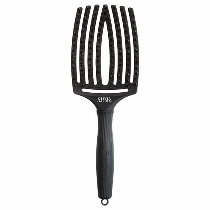 Olivia Garden Finger Brush Black