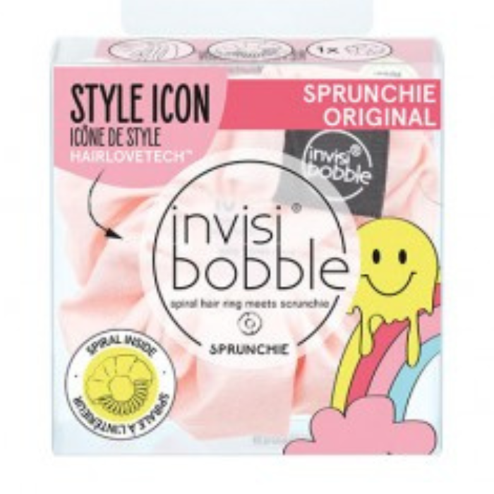 Invisibobble Sprunchie Paint No Mountain High Strawberry